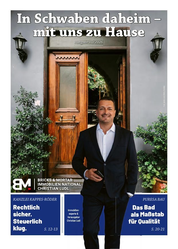 Cover der Ausgabe 01/2026: Rechtlich sicher. Steuerlich klug.